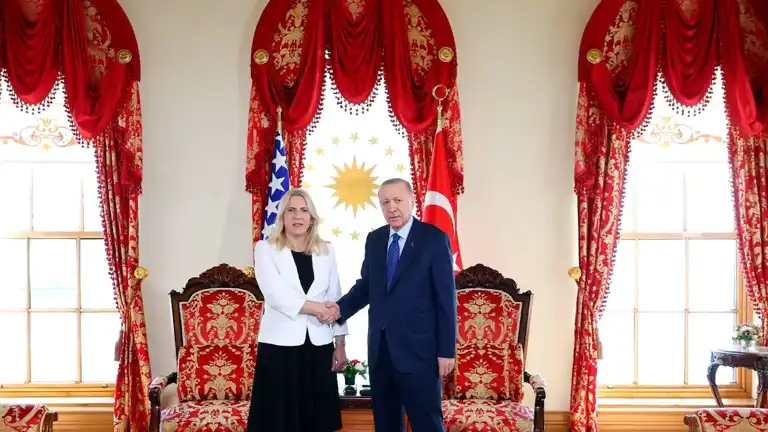 Erdoğan, Bosna Hersek Devlet Başkanı ile Görüştü